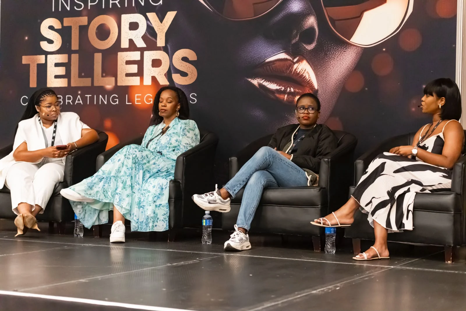 A panel discussion on storytelling in African media